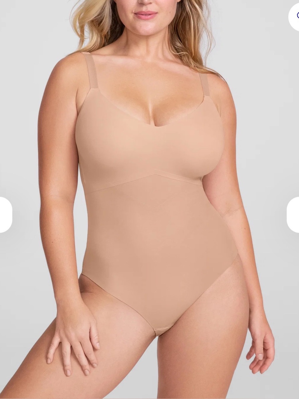 Honeylove Shaping Cami bodysuit tan size M